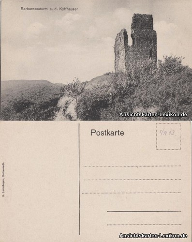 Ansichtskarte kelbra - ansichtskarte,
