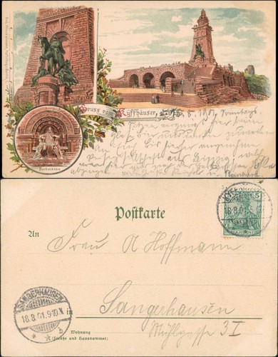 Ansichtskarte litho kelbra - litho, ak