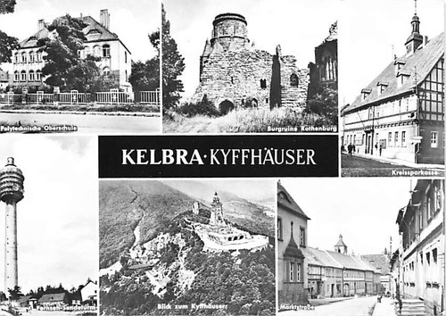 Alte kelbra kyffhäuser 6 - ak,