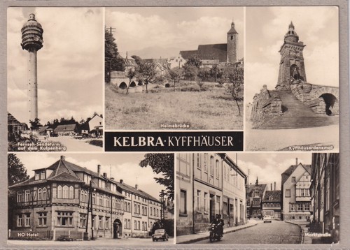 Ansichtskarte kelbra - ansichtskarte,