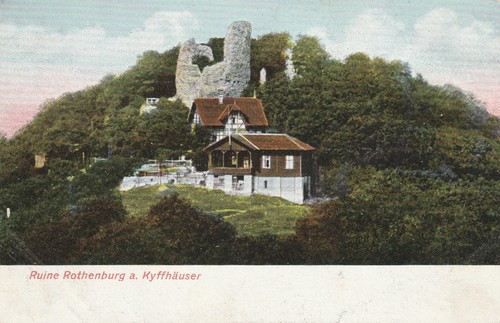 Kelbra ruine rothenburg - kelbra,