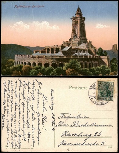 Ansichtskarte kelbra - ansichtskarte,