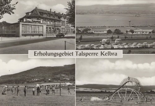 Ansichtskarte erholungsgebiet - ansichtskarte,