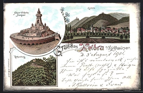 Lithographie kelbra kaiser - lithographie,