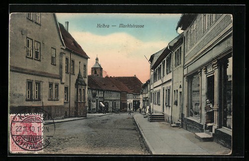 Kelbra ansichtskarte blick - kelbra,,
