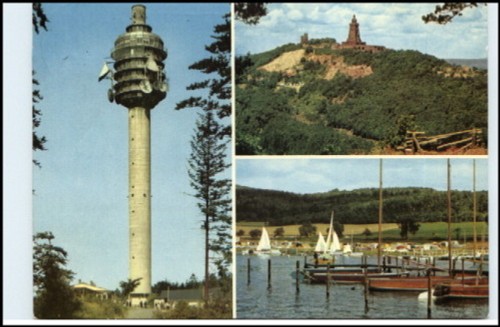 1989 stempel bernburg ddr - bernburg, a/