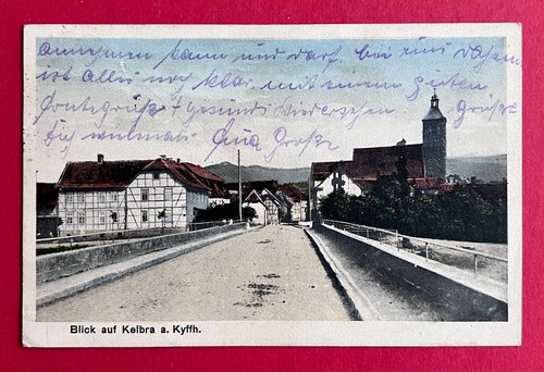 Kelbra kyffhäuser 1916 - ak,
