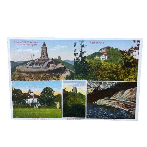 Postkarte kyffhäuser denkmal - postkarte,