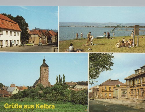 Ddr ansichtskarte kelbra - ansichtskarte, kr